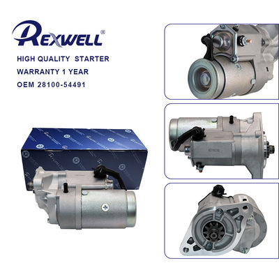 28100-54451 28100-54491 28100-54010 Motor Otomotif Mesin Starter Motor Assembly untuk Toyota Hilux Hiace Fortuner 5L