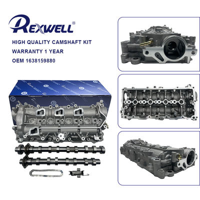 8mm 1.5HDI DV5R Mesin Silinder Camshaft Housing & Cam Timing Chain Kit 1638159880 9828655580 Untuk Ford Peugeot Citroen Opel