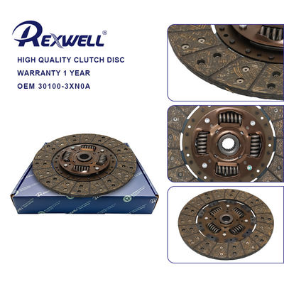 Heavy Duty NSD215 30100-3XN0A 250mm Clutch Disc untuk Nissan Patrol Y60 / NV350 Urvan E26