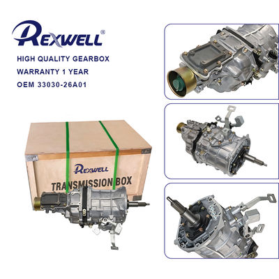 33030-26A01 Mesin Otomatis Gearbox Transmission Assy Untuk Toyota Landcruiser Hiace Hilux 2TR