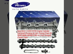 New 8mm 1.5HDI DV5R Engine Cylinder Camshaft Housing & Cam Timing Chain Kit 1638159880 9828655580 untuk Ford Peugeot Citroen Opel